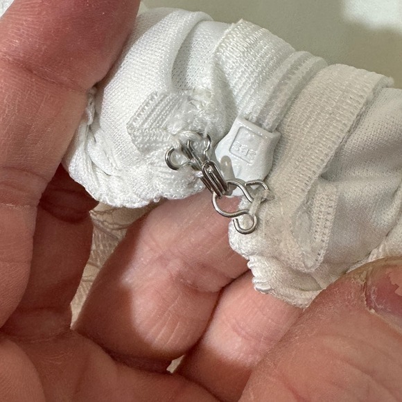 Altar'd State Cottagecore White Lace Sleeveless Fit & Flare Dress Sz M‎ Bridal - Picture 12 of 16